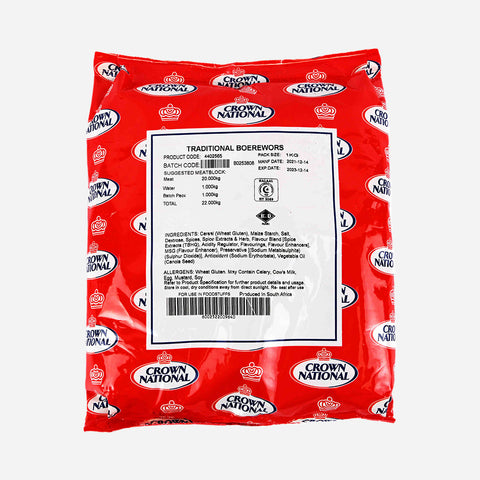 South African Spices for Biltong, Boerewors & Sausage Making