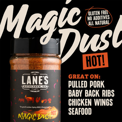 Lane's Magic Dust Hot 124g