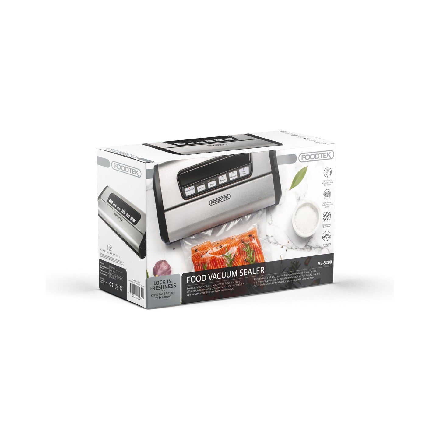 FOODTEK VACUUM SEALER VS3200