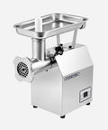 Foodtek #22 electric meat mincer with stainless steel body and hopper tray