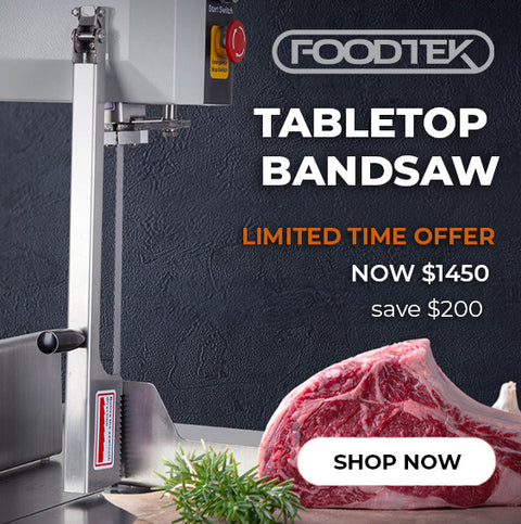 foodtek tabletop bandsaw 330a