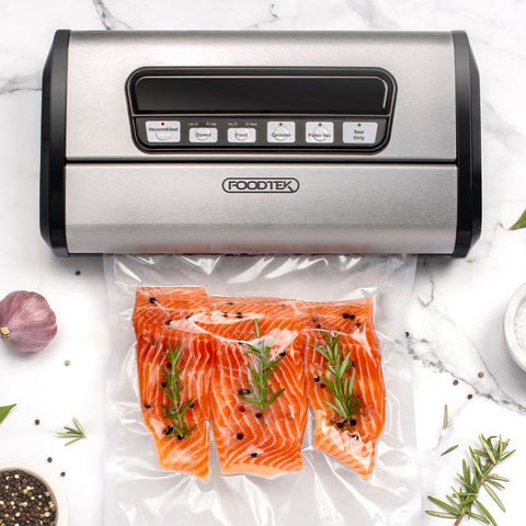 Foodtek Embossed Vacuum bags 250x350mm - 50pk