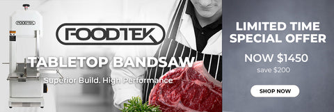 foodtek tabletop bandsaw 330a