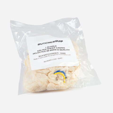 Natural Sheep Casing 22/24mm 90m