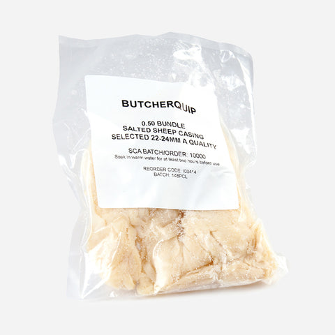 Natural Sheep Casing 22/24mm 45m