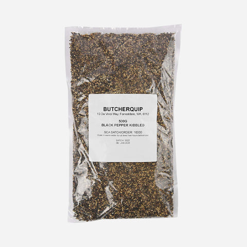 Cracked Pepper Kibbled 500g