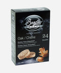 Bradley oak wood bisquettes smoking fuel pucks