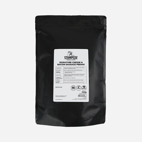 Signature Cheese & Bacon Sausage Premix 1300gm