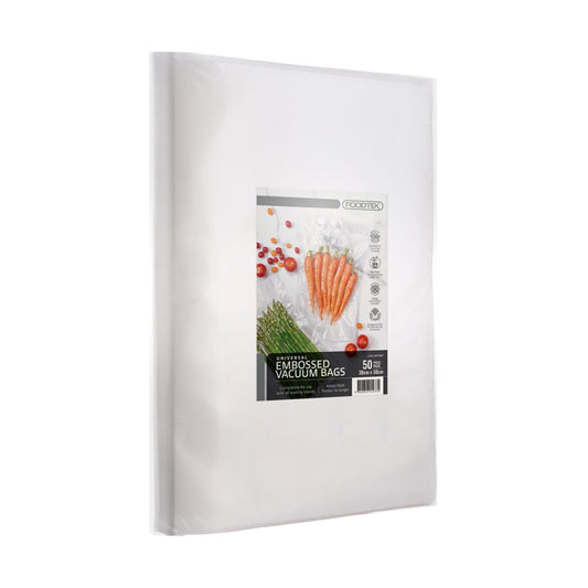 FOODTEK VACUUM BAGS 50 PIECE - 30X50CM